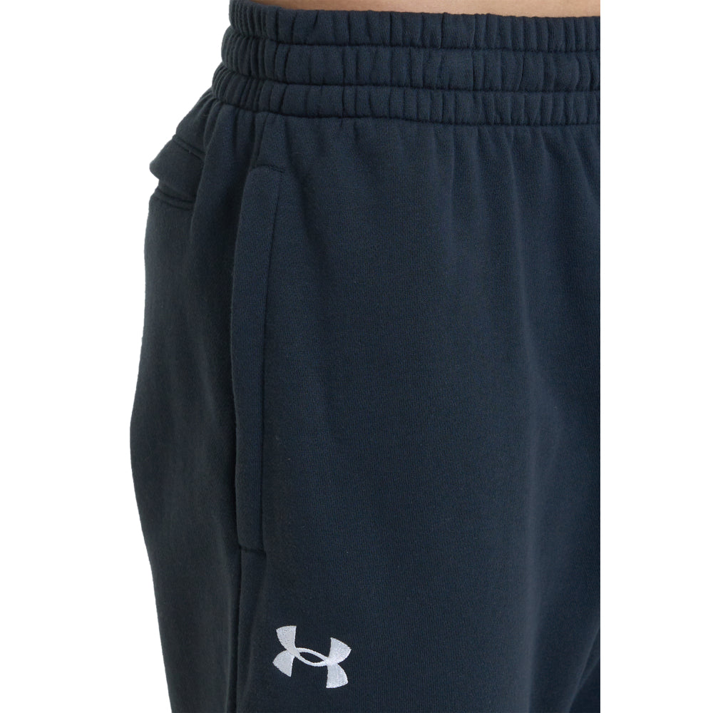 'Under Armour' Men's UA Rival Fleece Joggers - Black / White