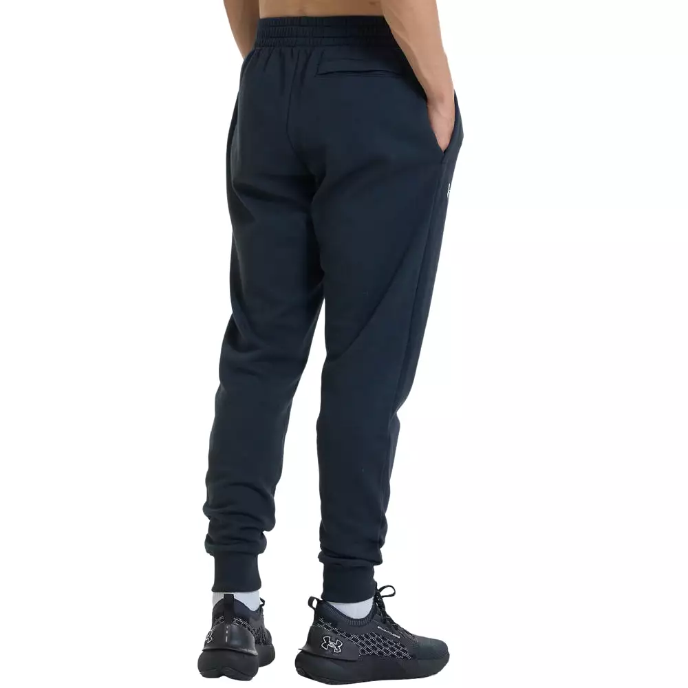 'Under Armour' Men's UA Rival Fleece Joggers - Black / White