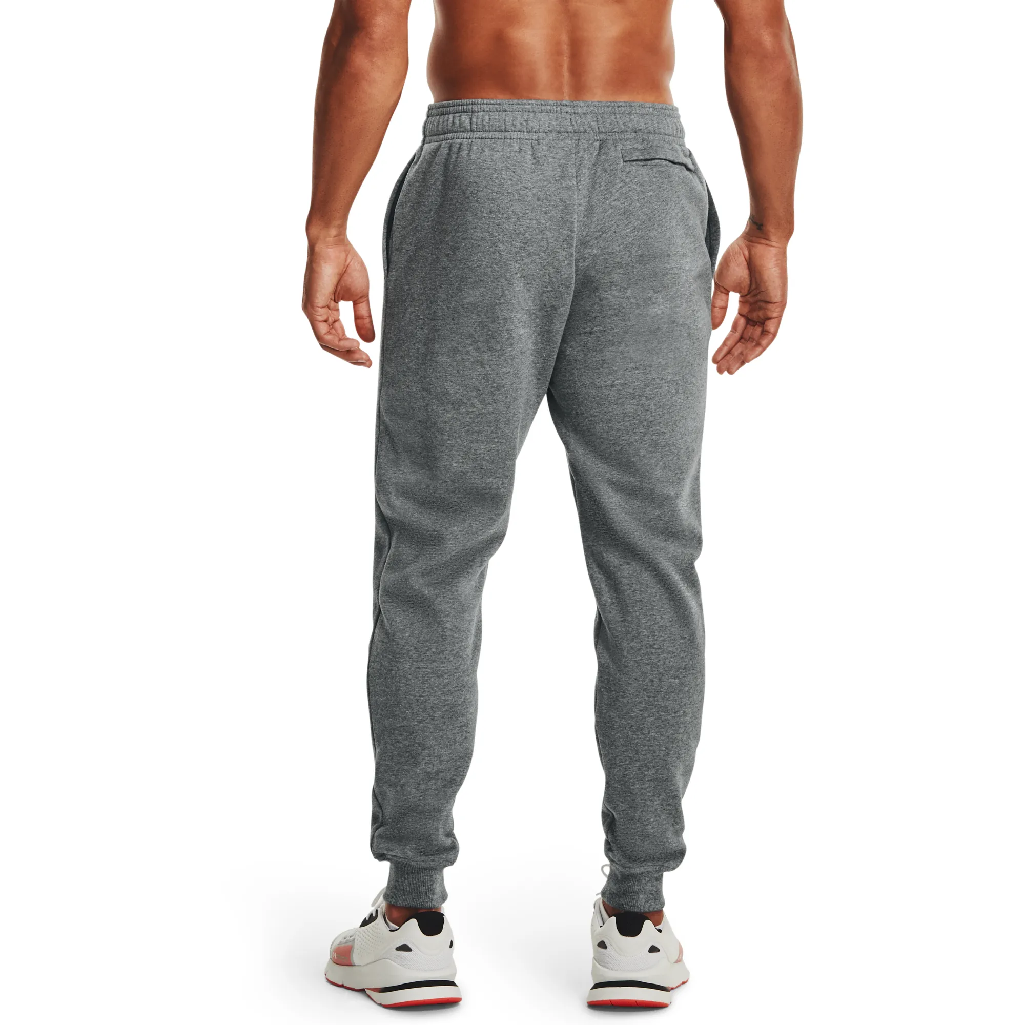 Under Armour Men's Rival Fleece Joggers Pitch Gray Light Heather | Buy Under Armour Men's Rival Fleece Joggers Pitch G