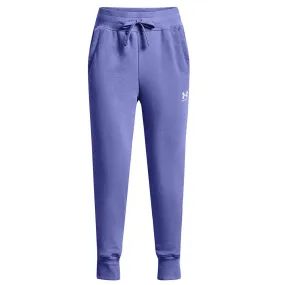 Under Armour Rival Fleece Joggers - Girls - Baja Blue/White