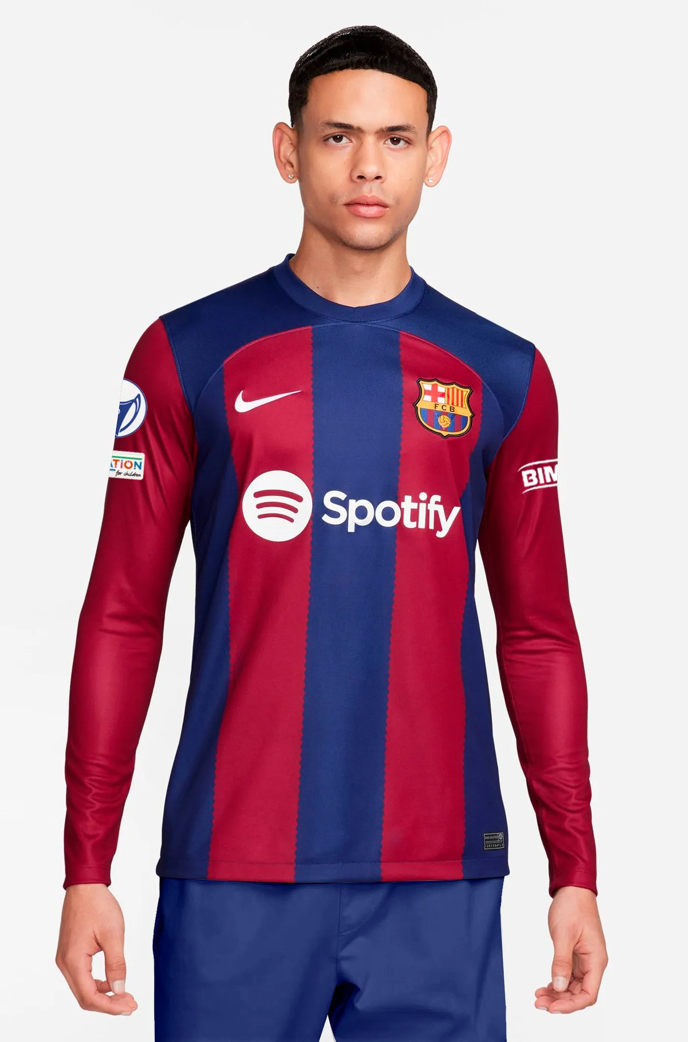 UWCL FC Barcelona home shirt 23/24 - Long-sleeve - ROLF