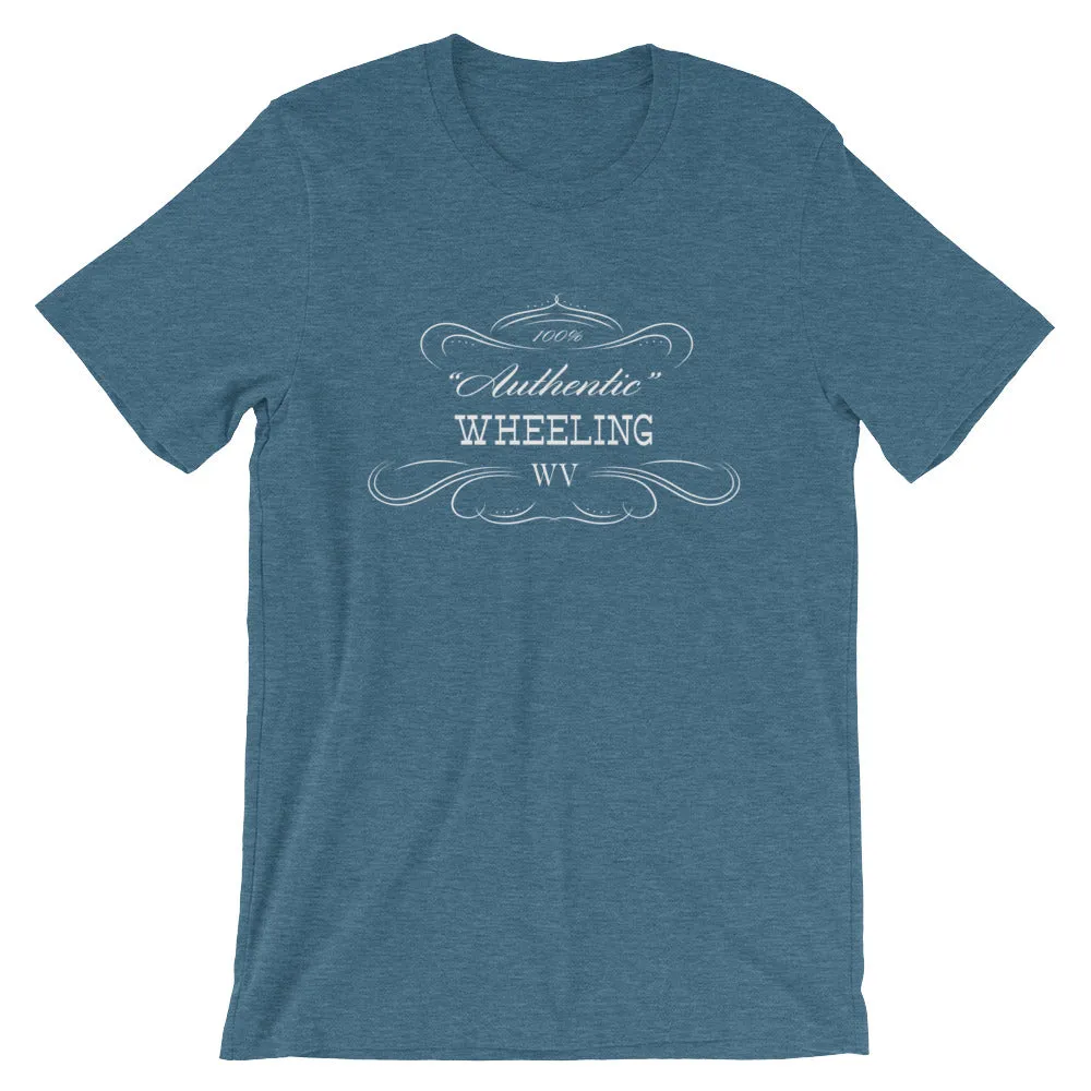 West Virginia - Wheeling WV - Short-Sleeve Unisex T-Shirt - Authentic