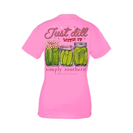 Youth Just Dill With It Short Sleeve T-Shirt